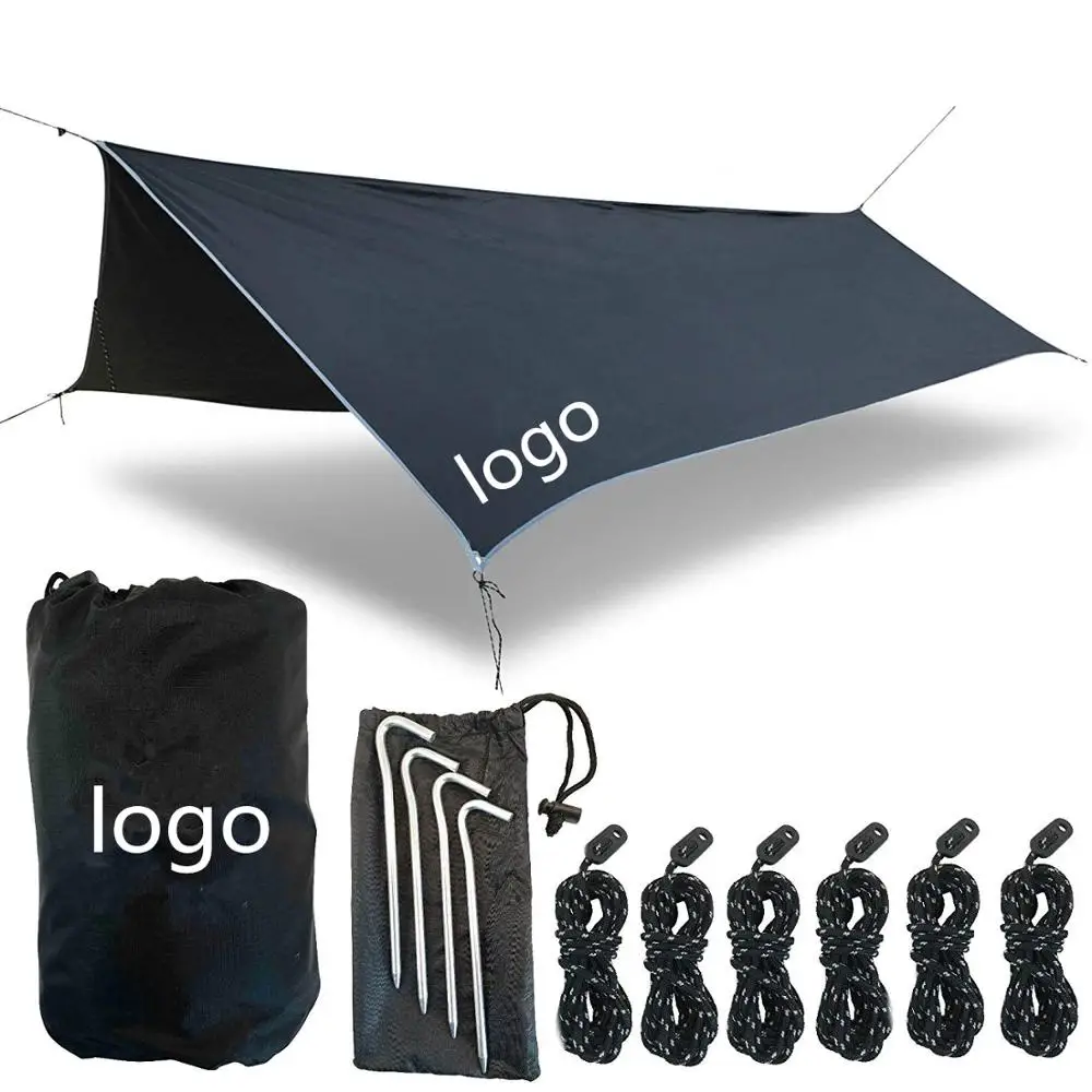Amazon Hot Sales Customize Hammock Tarp Fits Double Hammocks Hammock Rain Fly