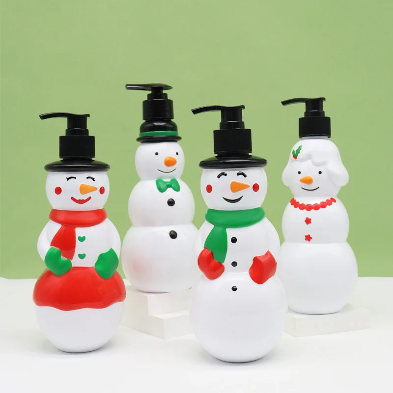 PET PVC Plastic Packaging bottles factory hand sanitizer Penguin Cartoon Shampoo Hand Soap Bottles Kids Foaming liquid Dispenser