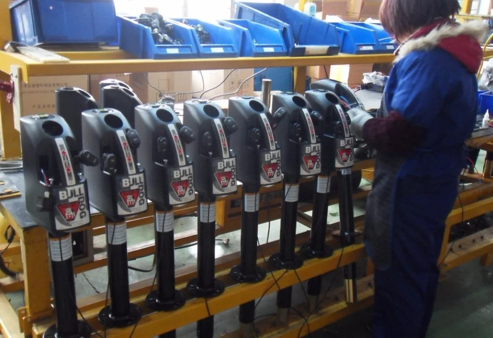 2 T Electric Stabilizer Lifting Jack For RV Caravan Camper Truck Trailer