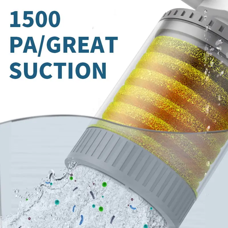 Yee Six Functions Sponge Bulit-in Fish Tank Filter Pump Internal Canister Aquarium Filters with Multi-layers