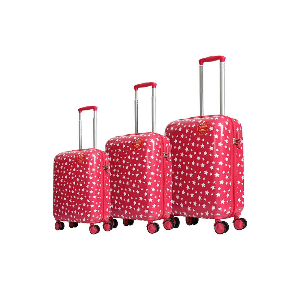 Custom PC children cute suitcase 13 20 24 29 inches travel suit case Carry on luggage sets For girl travel aeroplane