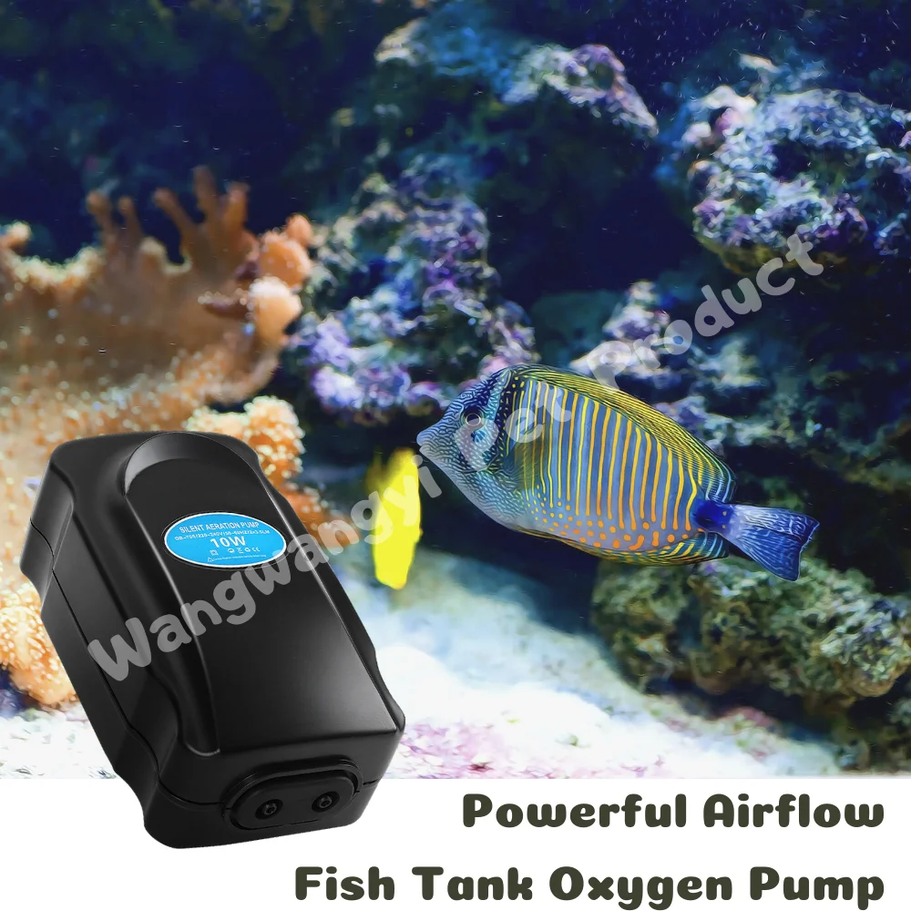 Wholesale Silent Mini Fish Tank Oxygen Pump 3W 5W 8W Air Pump Aquarium Accessories