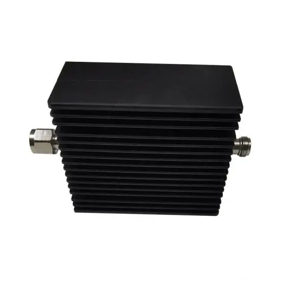 Square Type DC-3GHz 100W 40dB RF Attenuator with N-male to N-female Connector