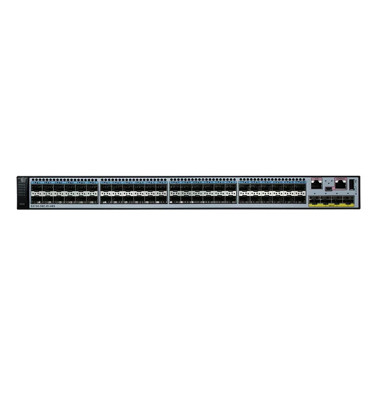 New Brand S5720-56C-EI-48S-DC 48 Gig SFP,4 10 Gig SFP+ 1 interface slot 150W DC power supply S5700 Enterprise Switches