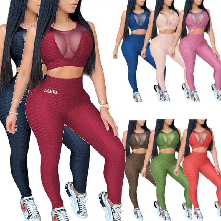 
2021 Spring Hot Sale Factory Directly Chest Bowknot Two Piece Set Women Clothing Jumpsuit Latest Design Clothes For Women 