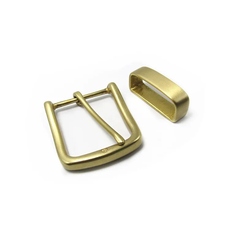 40mm Brass Men Waistband Parts Hardware Accessories Belt Buckle With