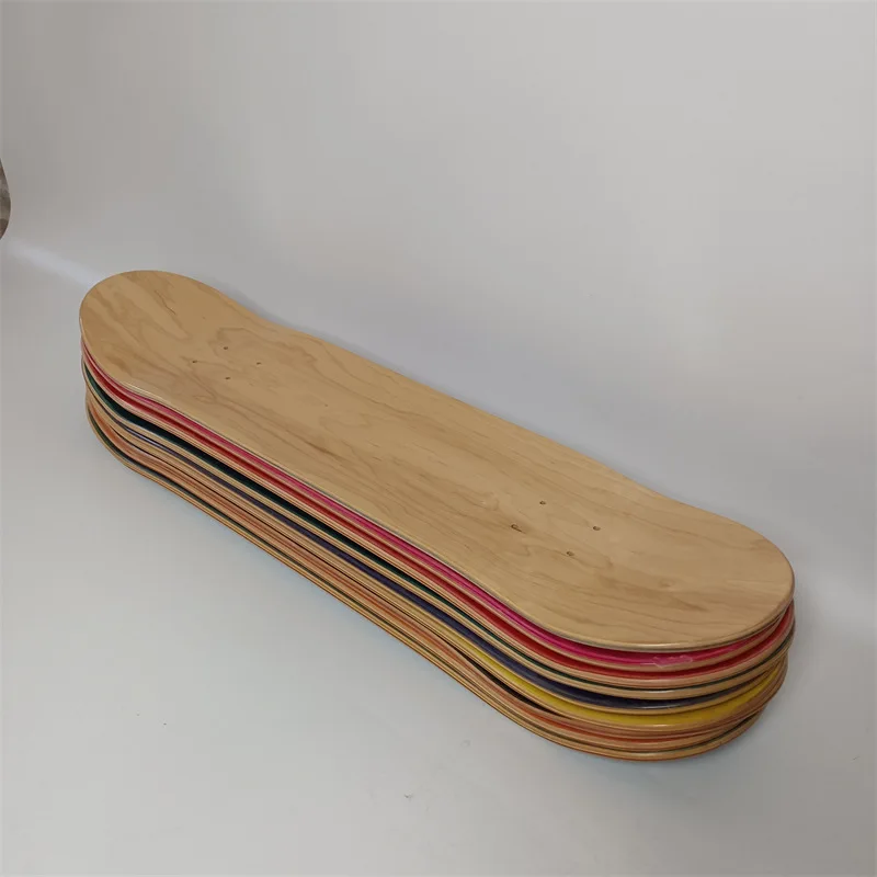 Скейтборд, деревянный окрашенный скейтборд, скейтборд с принтом из канадского клена, толщиной 8 дюймов, производитель