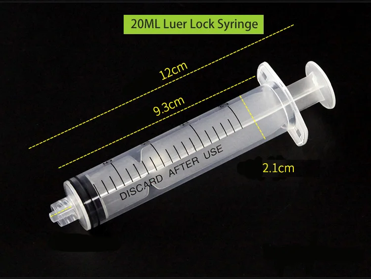 Professional manufacturers 1ml-20ml veterinary syringe without needle disposable oral sterile insulin syringes
