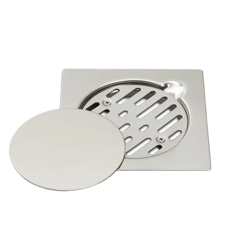 Современный открытый Балконный дренаж из нержавеющей стали SS304 SS316 напольный с крышкой прямоугольный оптом