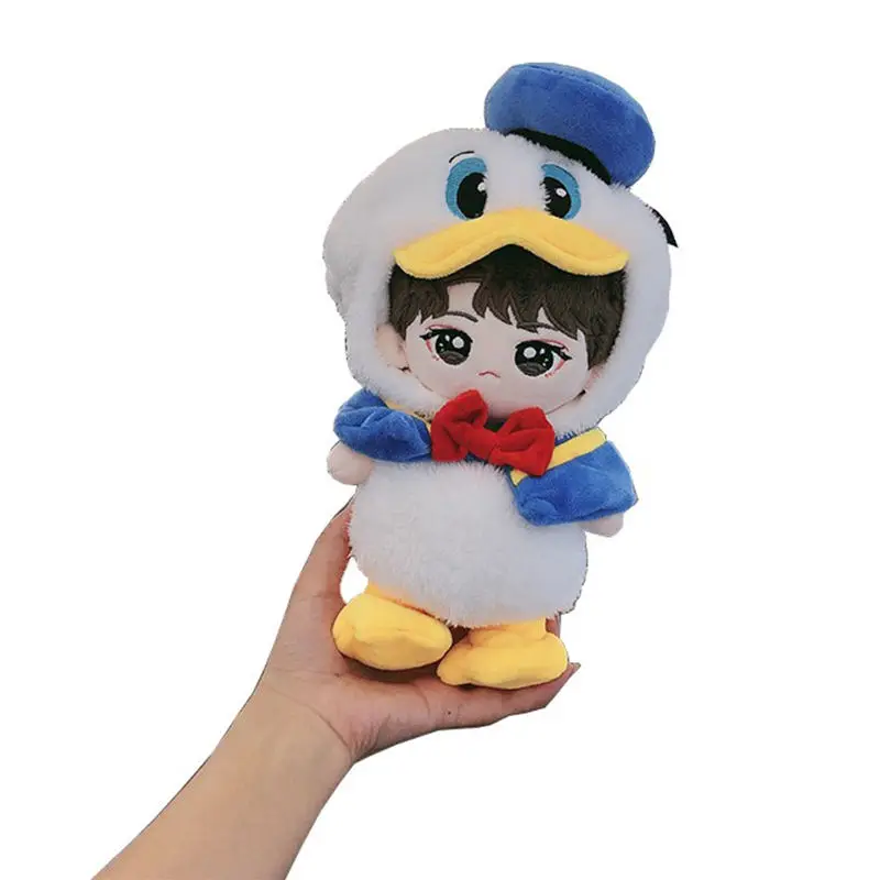 New Fashion Lovely Stand Up Custom Small Plush Dolls Custom Korean Star Doll Kpop Plush Idol Doll