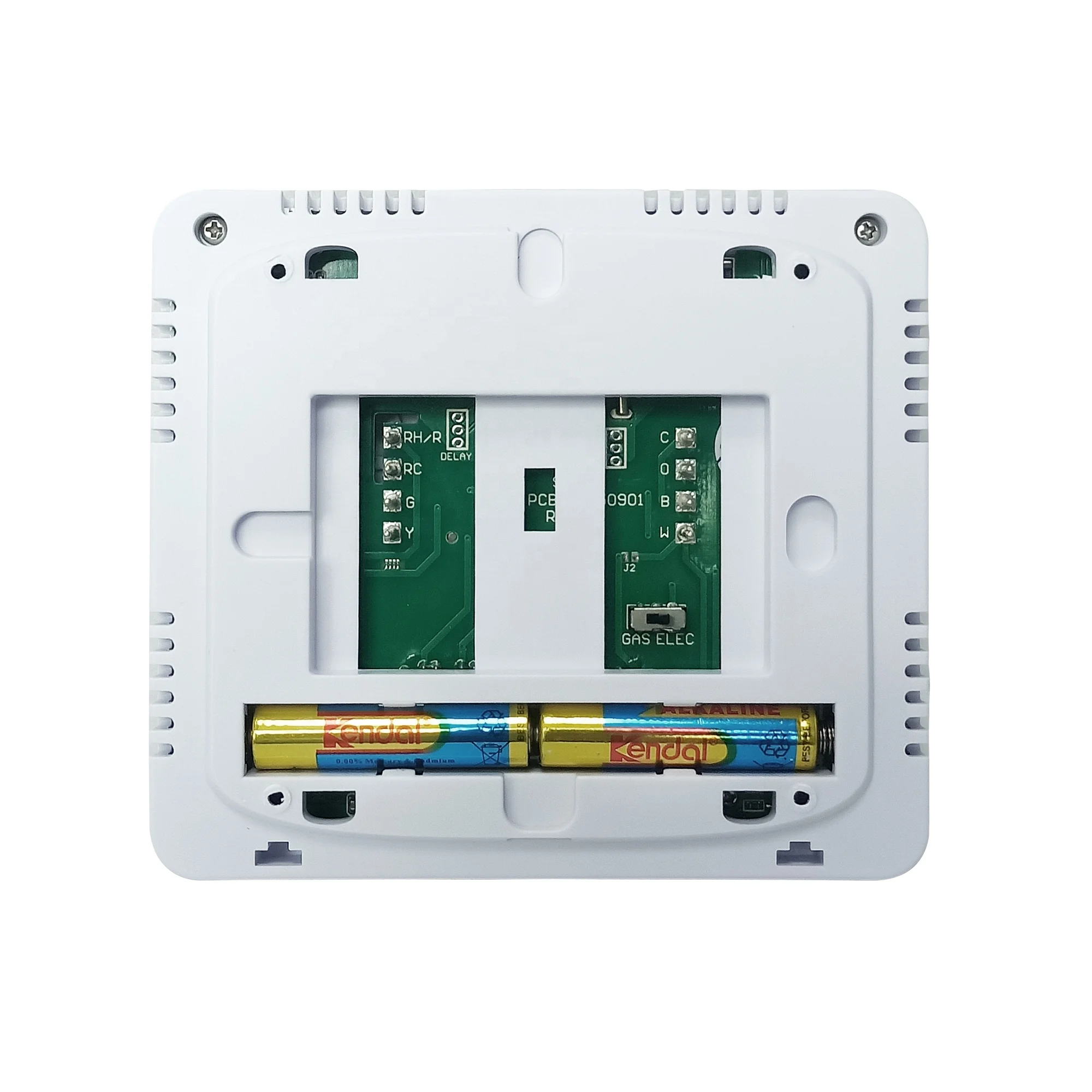 LCD FCU Manual Heating 24V Room Thermostat for Underfloor Water Heating System