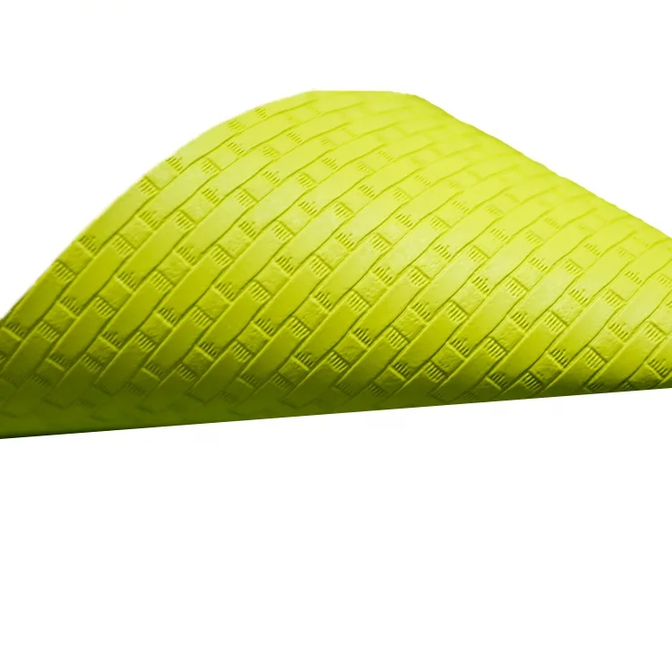 Ready To Ship Embossed Leather High Quality Artificial Wholesale Faux Fabric Pvc Synthetic Leather Materials For Bags
