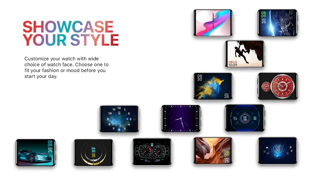 DM100 touch screen control wristband 3G talking MTK6739 16GB RAM adult children smartwatch