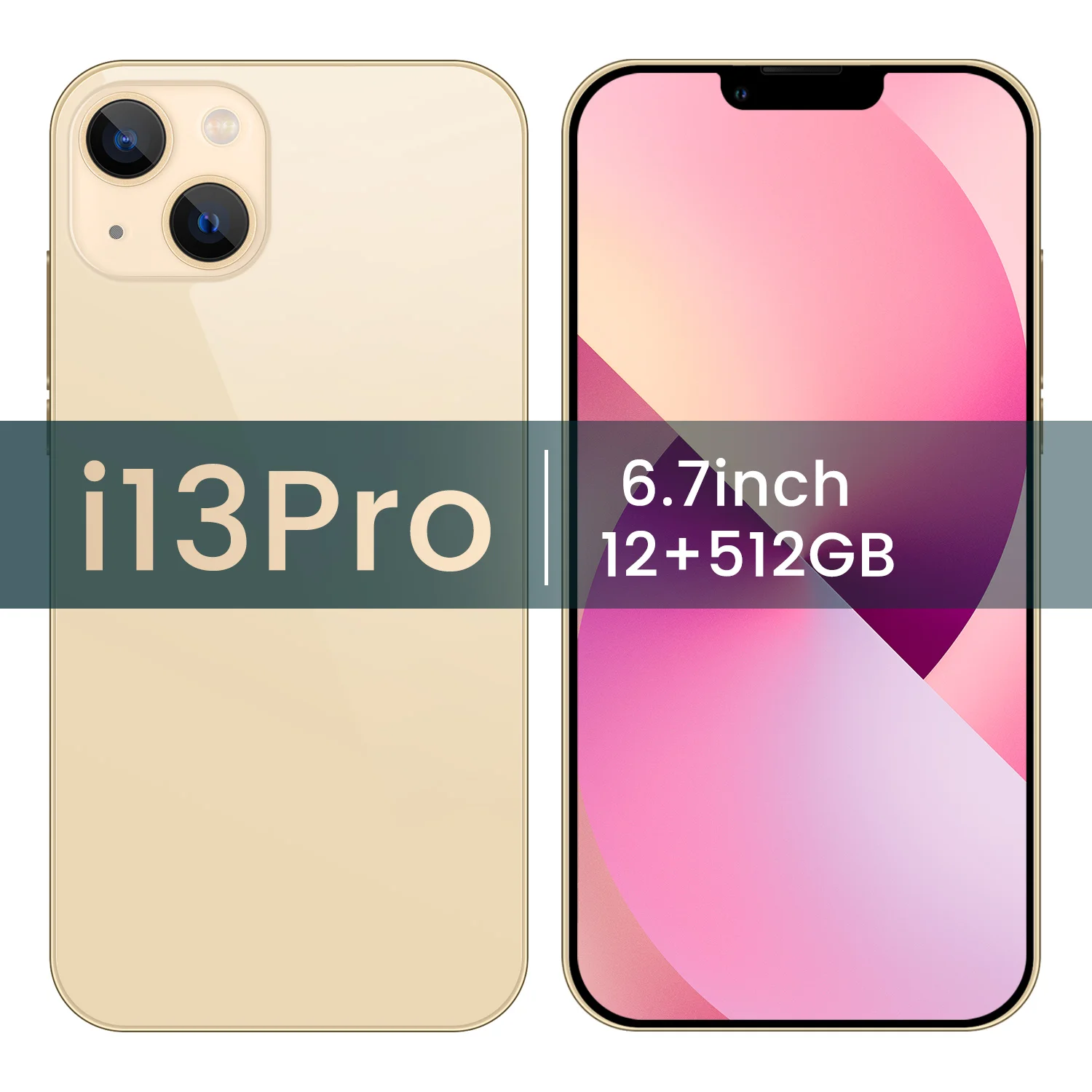 Смартфон PHONE13 PRO 12 + 512 ГБ 16 32 МП 6 7