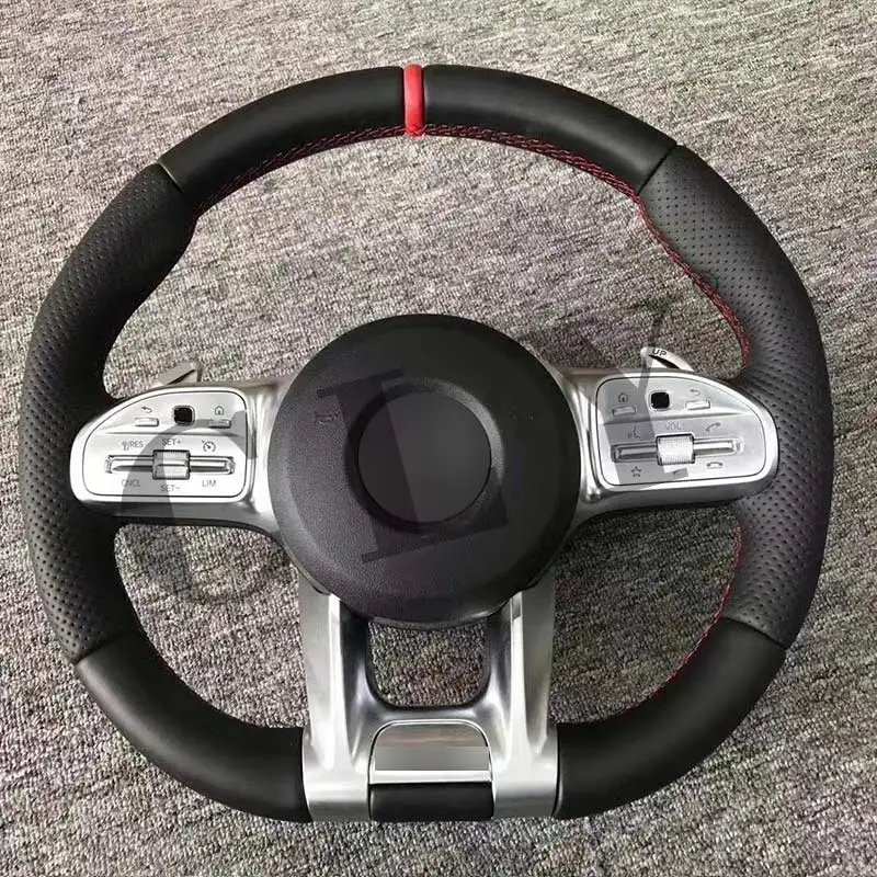 CLY оригинальные рулевые колеса для Mercedes A C E S CLA GLA GLC GLE GLS Class Change AMG рулевое колесо с подушкой
