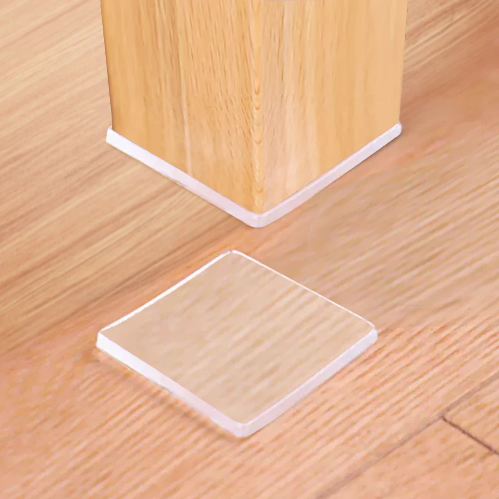 China Hot Selling Furniture Protection Flexible PU Anti Vibration Sticky Gel Pad Anti Vibration Feet Pads