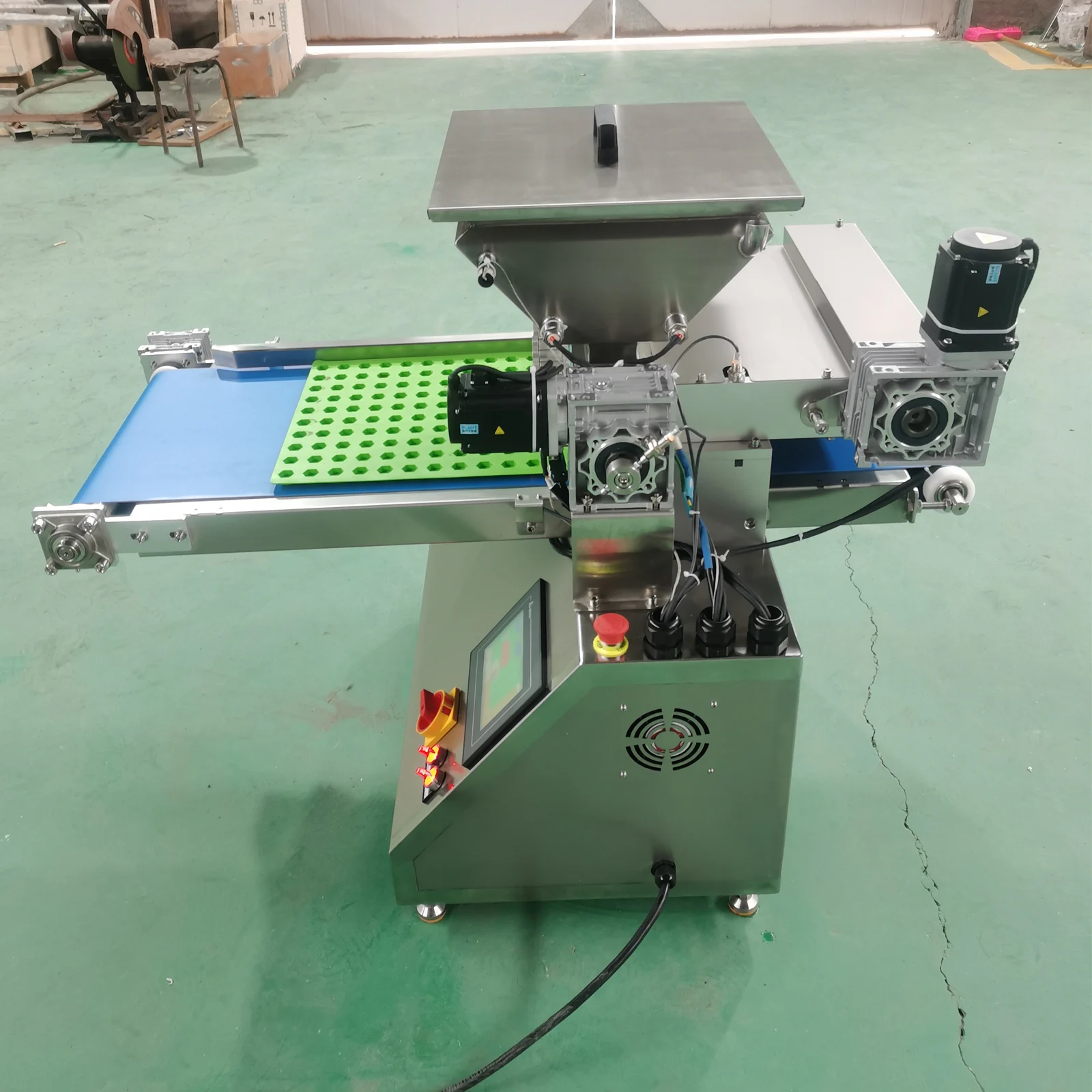 Hard Lollipop Soft Fruit Jelly Fish Shape Die Form Production Candy Make Machine Full Automatic