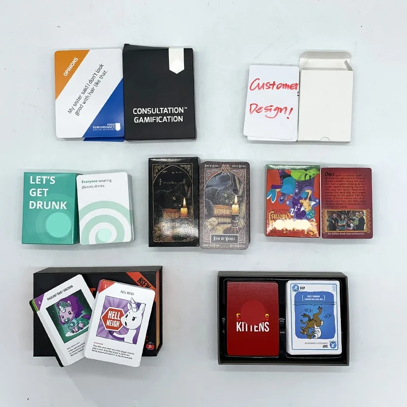 blank custom logo waterproof u.s. playing cards co sublimation poker card printer star