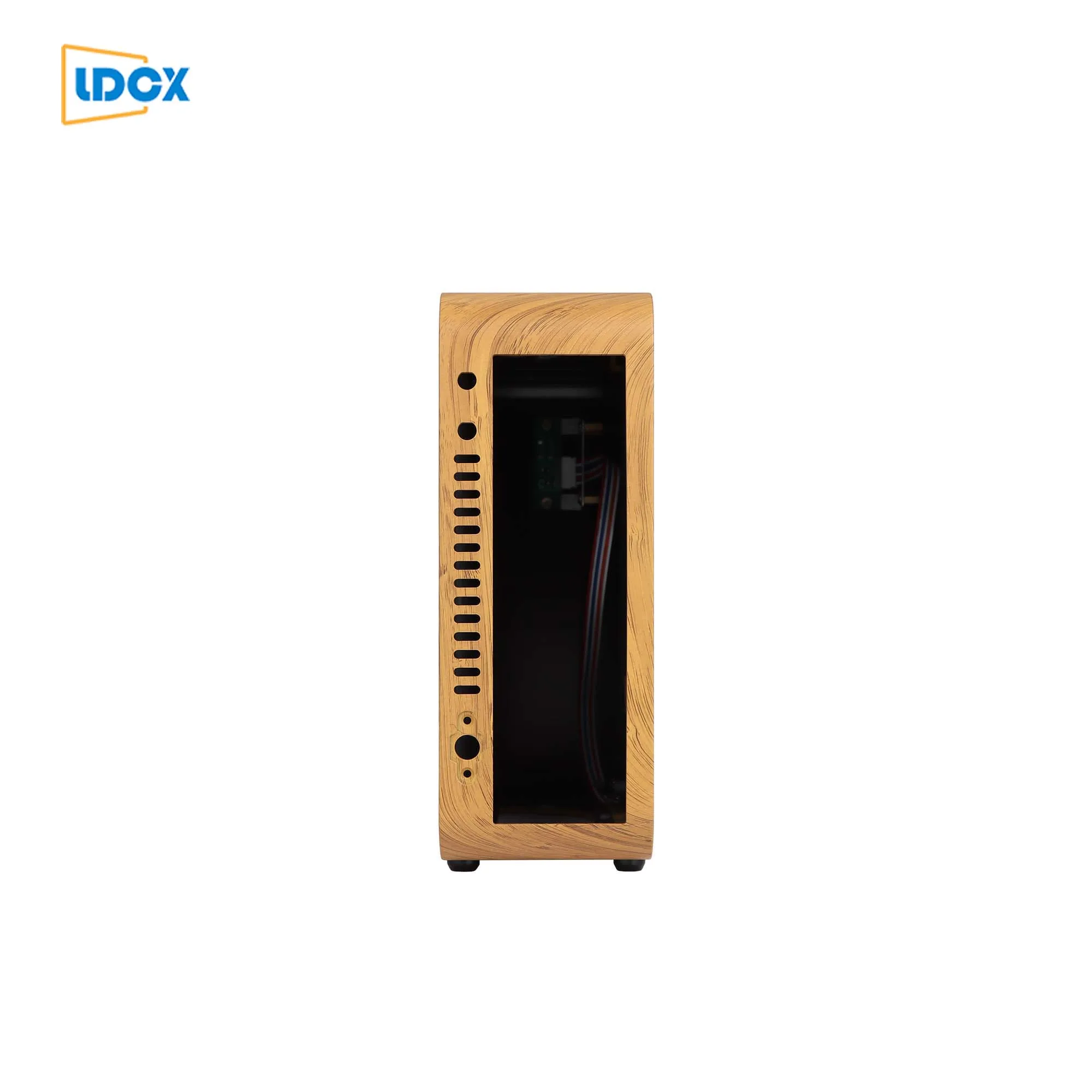  LDCX L70 Индивидуальный маленький настенный корпус для компьютера мини ПК ITX HTPC