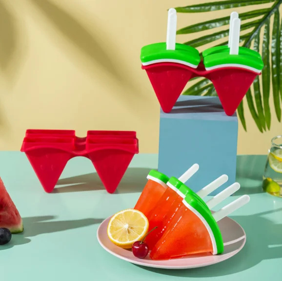 New watermelon Popsicle mold Fruit Popsicle mold DIY ice cream mold