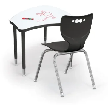 HPL middle school desk dining table office furniture classroom writing board study table writing desk for students