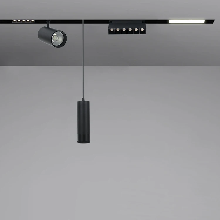 48V Smart Magnet Track Light Rail Light ZigBee Track Lamps Adjustable Magnetic Track Light