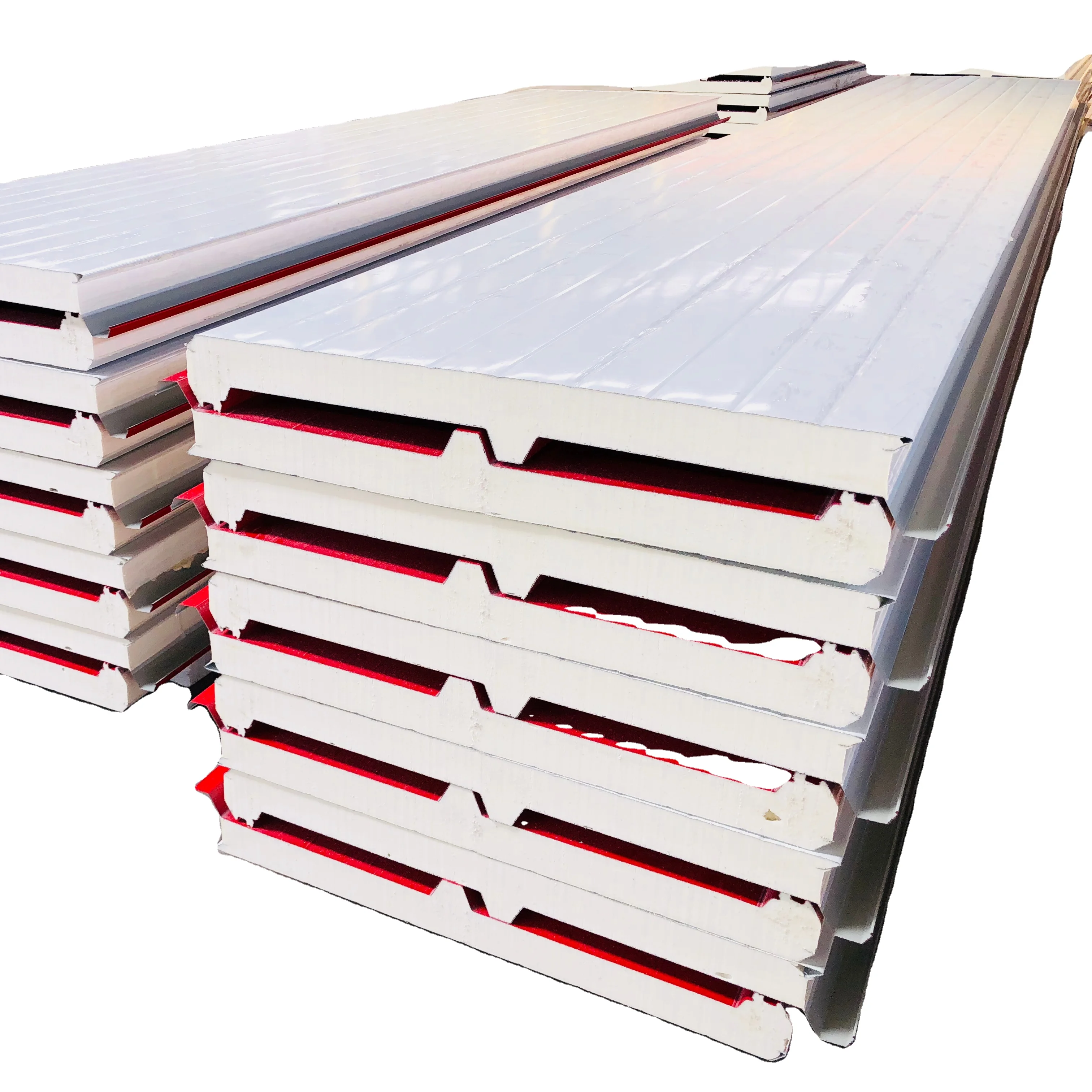 Metal Sandwich Panel 2 Bedroom Foldable Prefabricated Price Board Color Steel Modern RAL Color Warehouse 35-45kg/m3 0.3-0.8mm