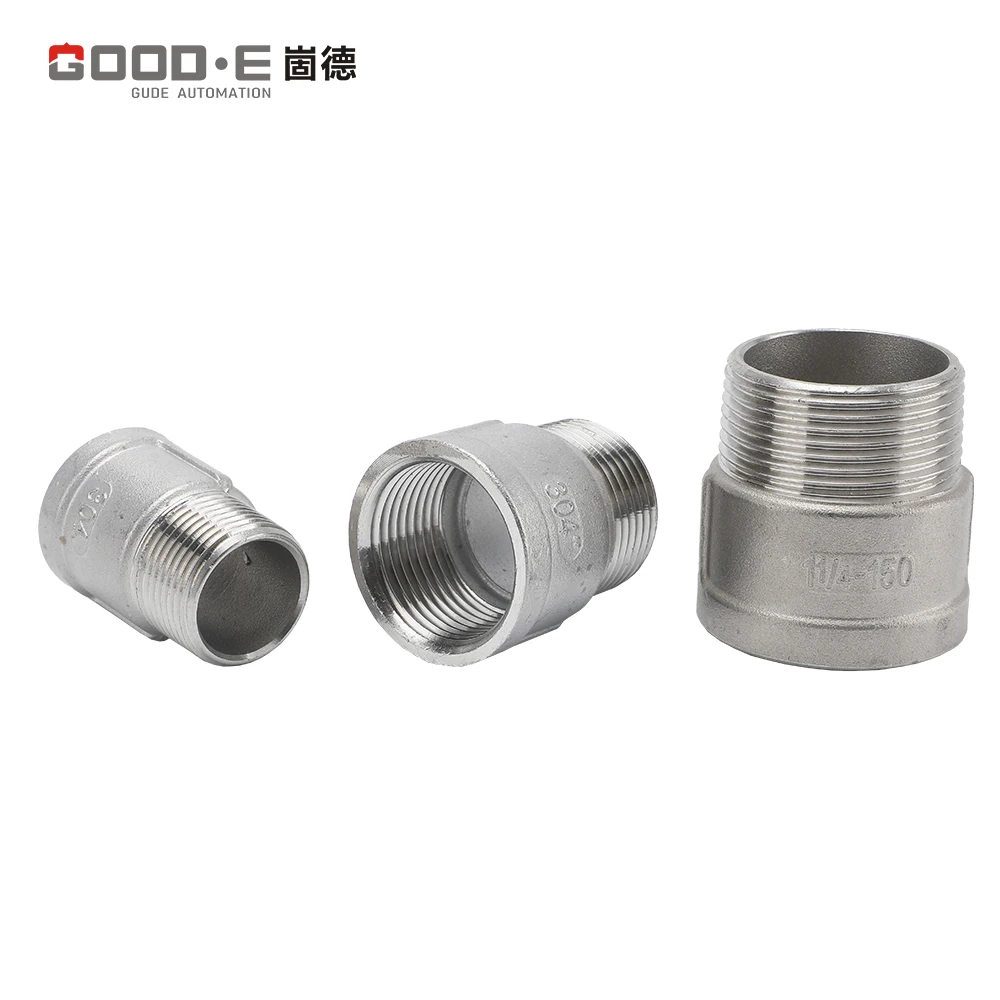 GOOD-E Double Compression Explosion-rpoof Threaded Plug Stainless Steel Round Adaptor Round Bushing