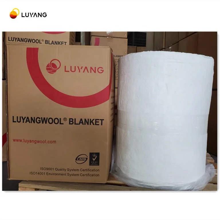  Огнеупорный материал LUYANGWOOL 1430 Гц одеяло из керамического