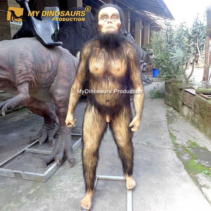 My Dino L80 Artificial Animatronic Primitive Man For Museum Display