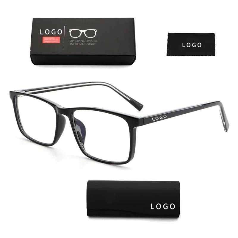 Очки унисекс с защитой от синего света, квадратная оправа, блокировка Bluelight, мужские, поставка на Amazon и Интернет-магазин