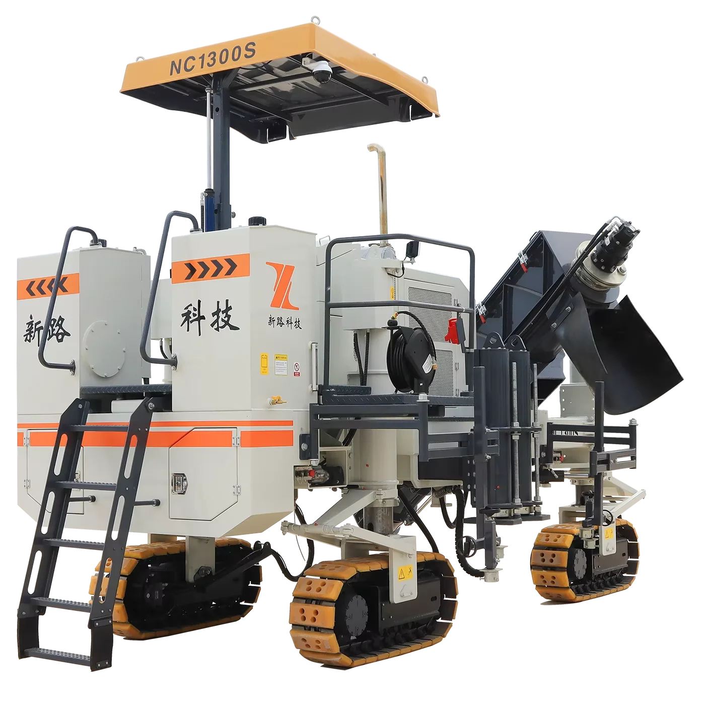 Sliding mode pavercurbstone paver