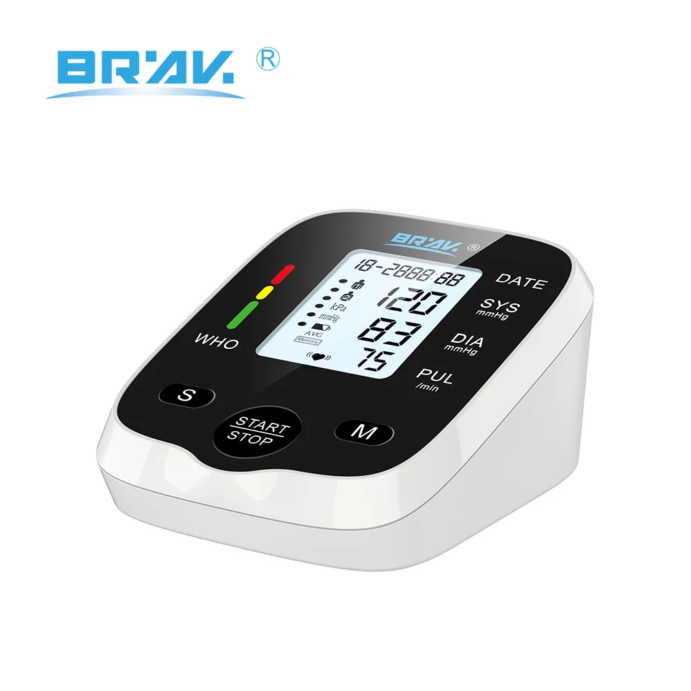 Professional Portable Mini Sphygmomanometer audio broadcast blood pressure monitor