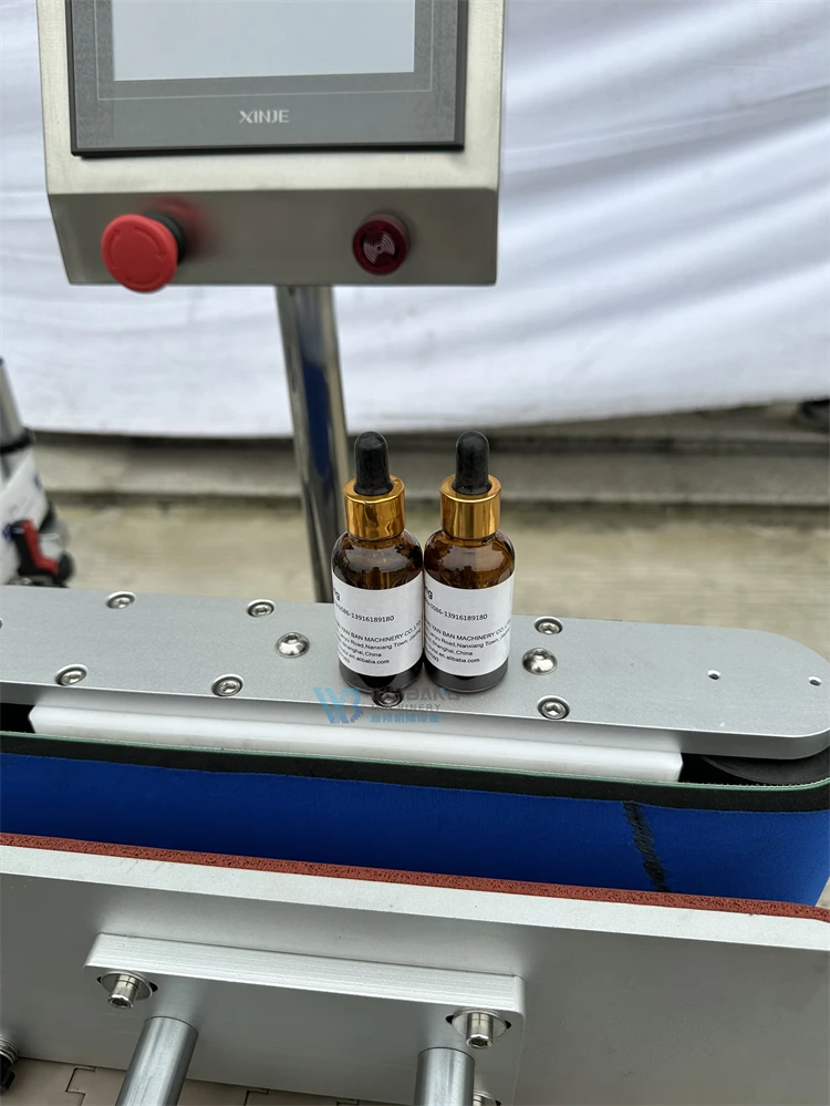 WB-Y2 Automatic 10-100ml Essential oil drop glass dropper nail polish car perfume Filling Machine