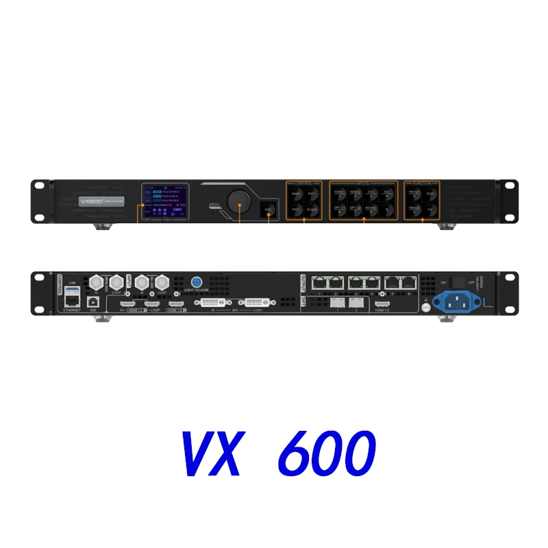 Novastar VX200S-N VX400 VX400S-N VX600 VX16S светодиодный видеопроцессор высокого качества полноцветная система управления дисплеем