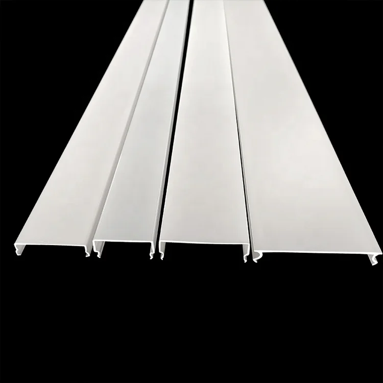 New Design 0.8 Thick Polycarbonate Plastic Diffuser For Led Linear Lamp Shade Light Cover