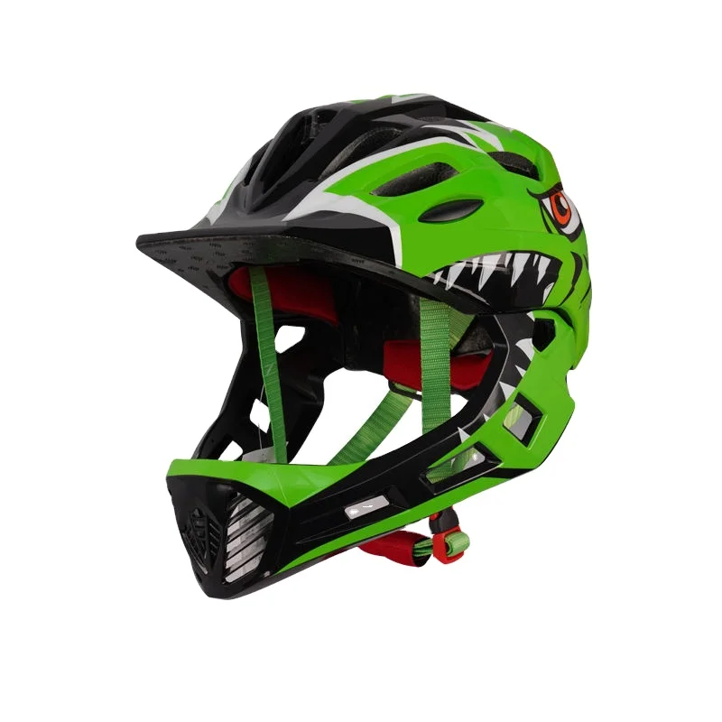 Kids Full Face Helmet for Cycling - Kids Bike Helmets MTB Mountain BMX Multi-Sport Detachable Helmets from Toddler to Youth