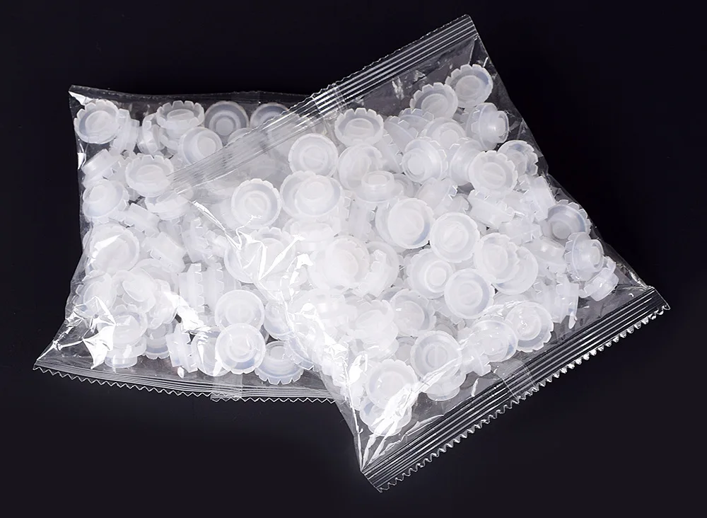 Wholesale plastic drip for cups used for planting false eyelashes sold by Chinese manufacturers