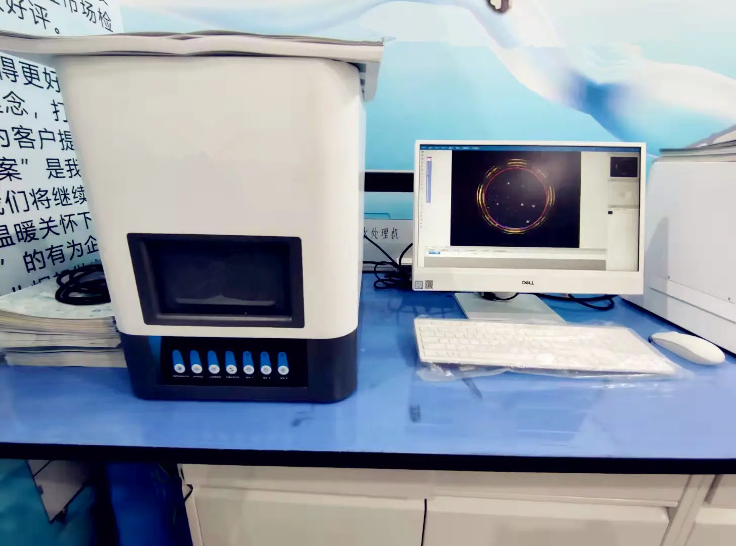 Настольный счетчик бактериальных колоний для лаборатории Интеллектуальный автоматический счетчик колоний Lk-bca-03