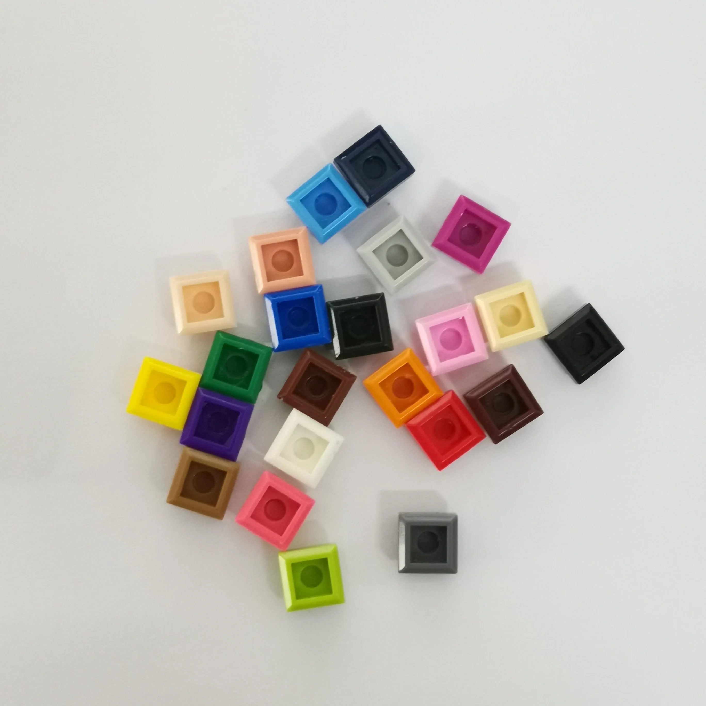 Factory 3024 1*1 1x1 One By One Construction Plate for Pixel Mosaic Picture Creative DIY One Dot Bricks Building Blocks for MOC