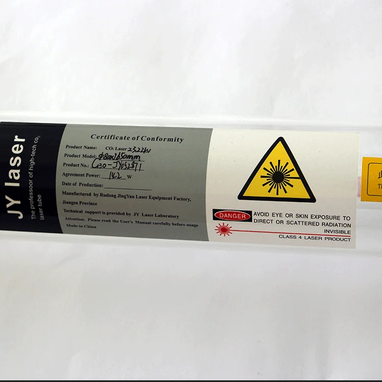 CO2 ( carbon dioxide ) Glass Laser Tube
