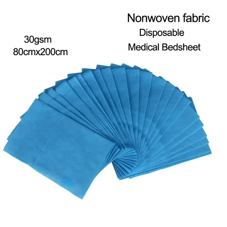 Disposable PP Nonwoven Fabric Bed Cover Table Massage Disposable Bed Sheets For Hospital
