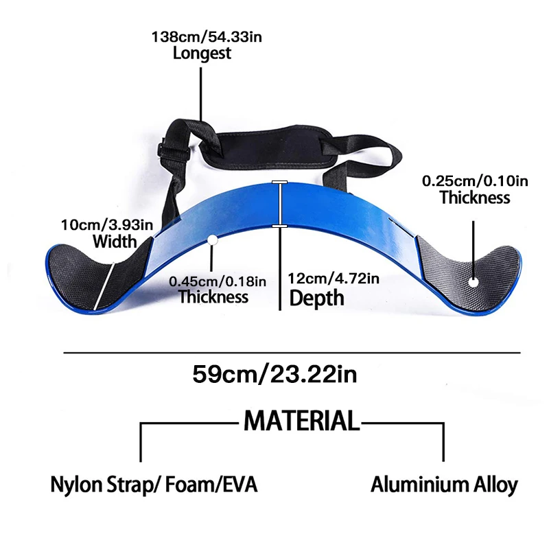 High Quality Bicep Blaster for Bodybuilding Muscle Strength Arm Blaster for Biceps Triceps Men