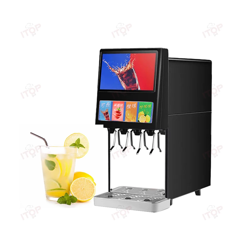 High Quality Soda Beverage Dispenser / Glass Beverage Dispenser / Pepsi Soda Fountain Dispenser Machine for Sale