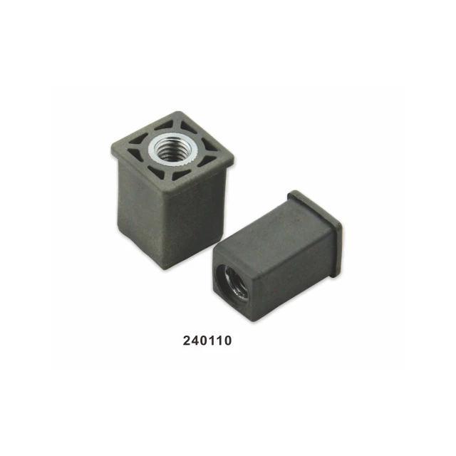 8 series 320 SKU M6 M8 M10 M12 M16 Plastic Nylon HDPE Pipe Connection sunflower star nut For School desks and chairs