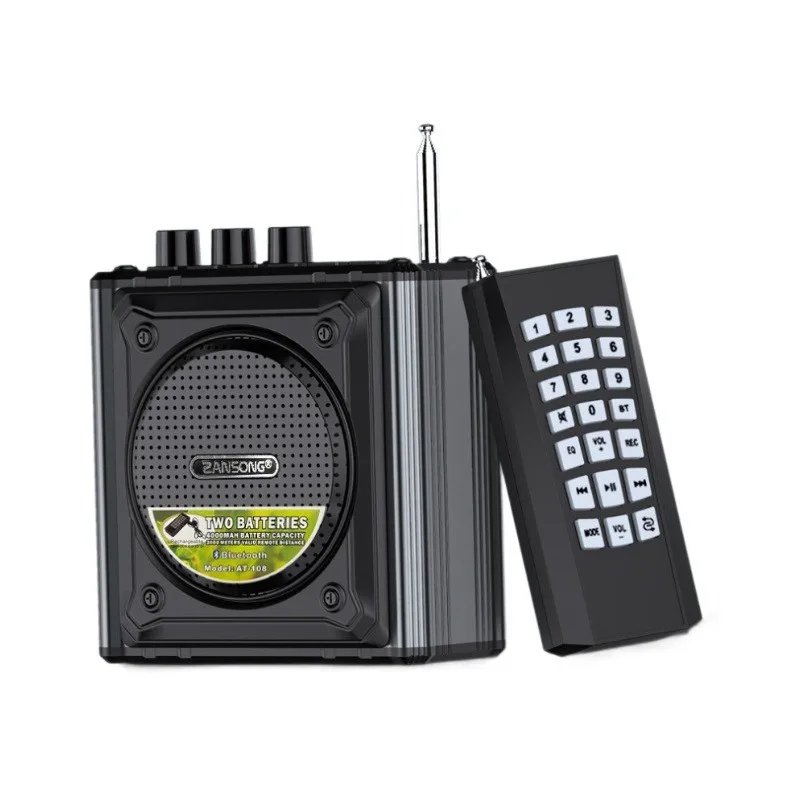 Лидер продаж мини-усилитель голоса с функцией Mp3 функция USB TF/SD карта Bluetooth пульт дистанционного управления для внешнего абонента птиц
