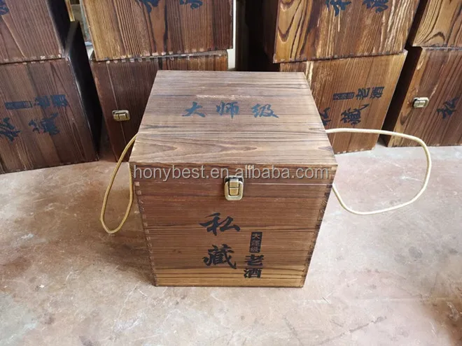 wooden wine box