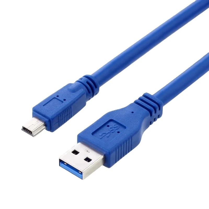 Superspeed Usb 3.0 Type-a Male To Mini Usb 10-pin B Male Cable