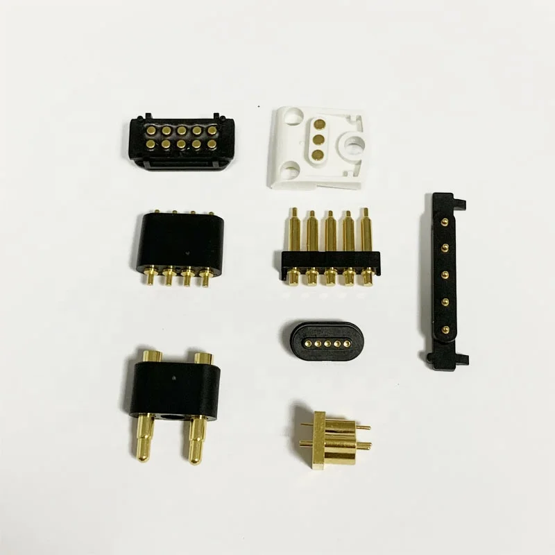 Pogo pin connector pogopin Battery spring Loaded Contact SMD needle PCB 2 3 4 5 6 7 8 9 10 12 14 15 16 18 20 pogo pin 0.5
