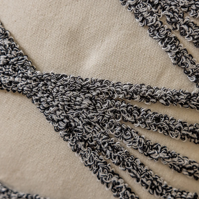 Bohemian pillow simple Scandinavian tufted cushion window decorative pillow cover decorative cushion